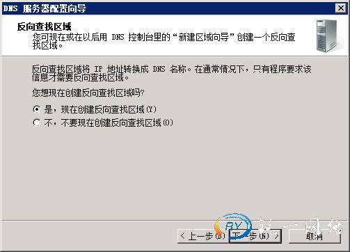 创建反向查找区域