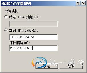 特定IPv4地址